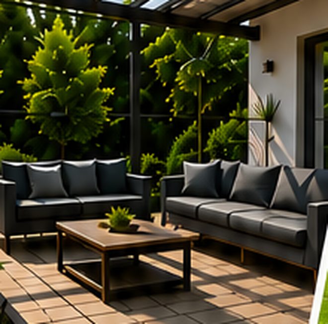 Terrasse nettoyée par ProClean